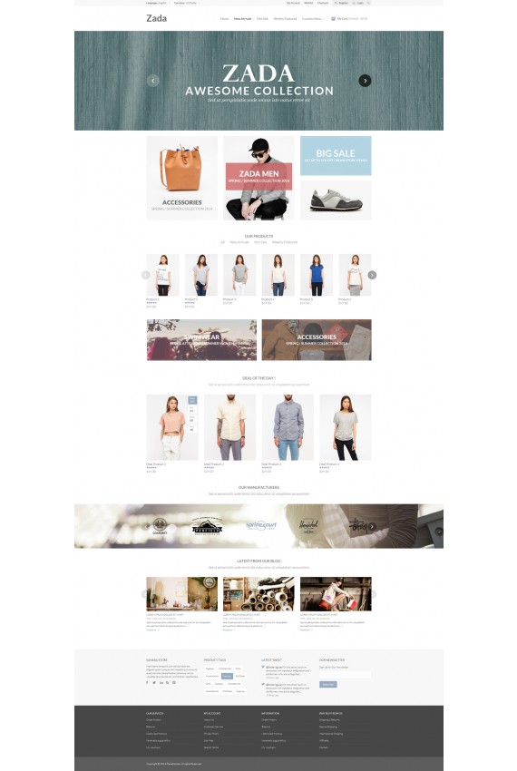 Plantilla de Agera - Responsive Fashion